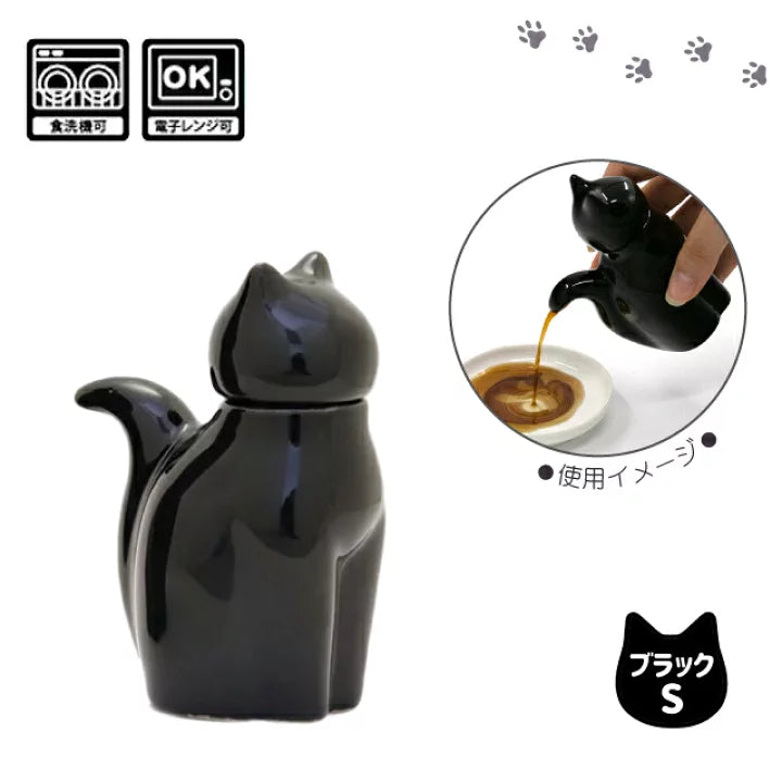Cat Ceramic Soy Sauce Bottle