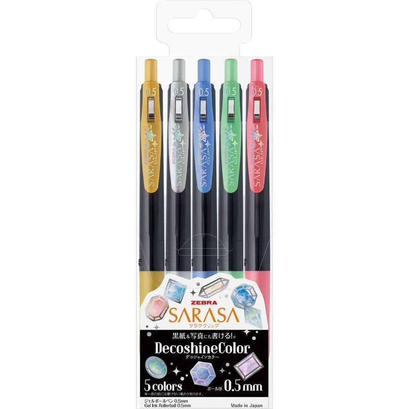 ZEBRA SARASA Clip Set - 0.5 ** RESTOCK **