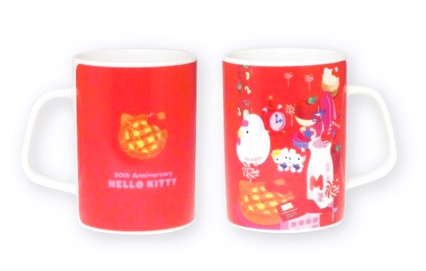 Hello Kitty 50th Anniversary Ceramic Mug (Red) ** Limited Qtys **