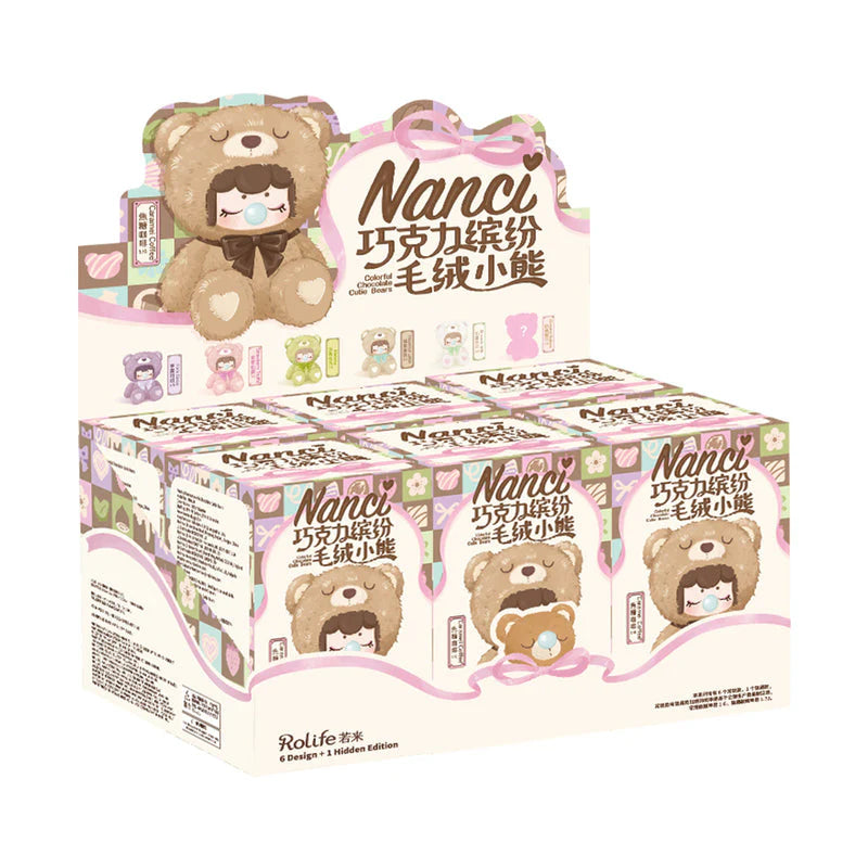 [Rolife] Nanci's Colorful Chocolate Cutie Bear (Box/6)