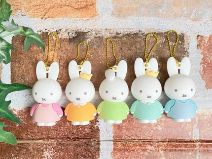miffy Puku Puku Rubber Mascot Keychain (Pack of 30)