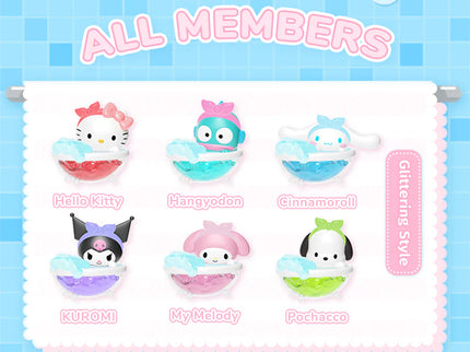 [NEW] Sanrio Characters Bubble Bath Mini Figures (Pack/18)