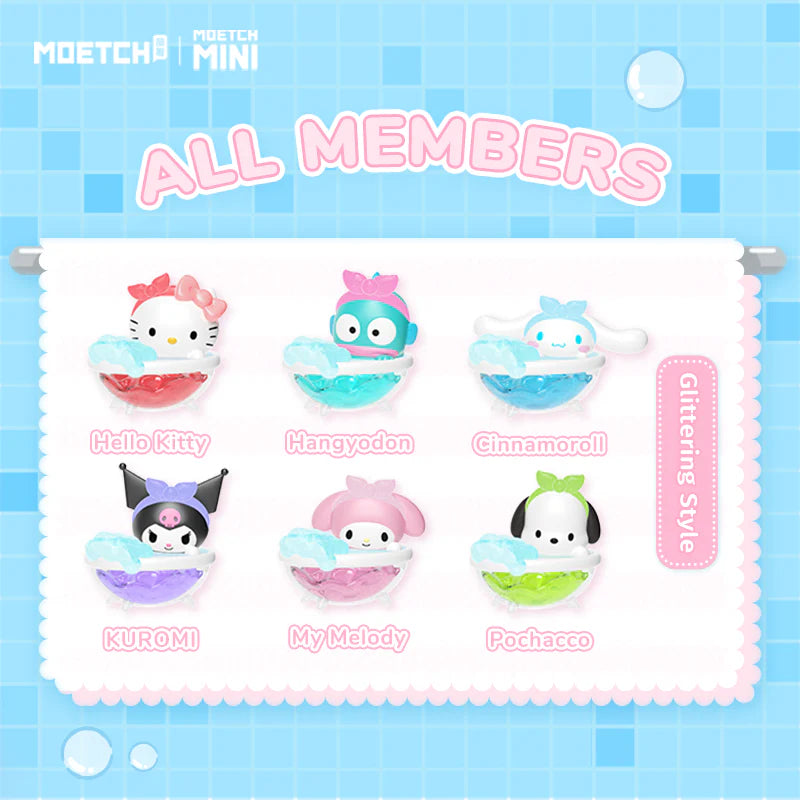 [NEW] Sanrio Characters Bubble Bath Mini Figures (Pack/18)