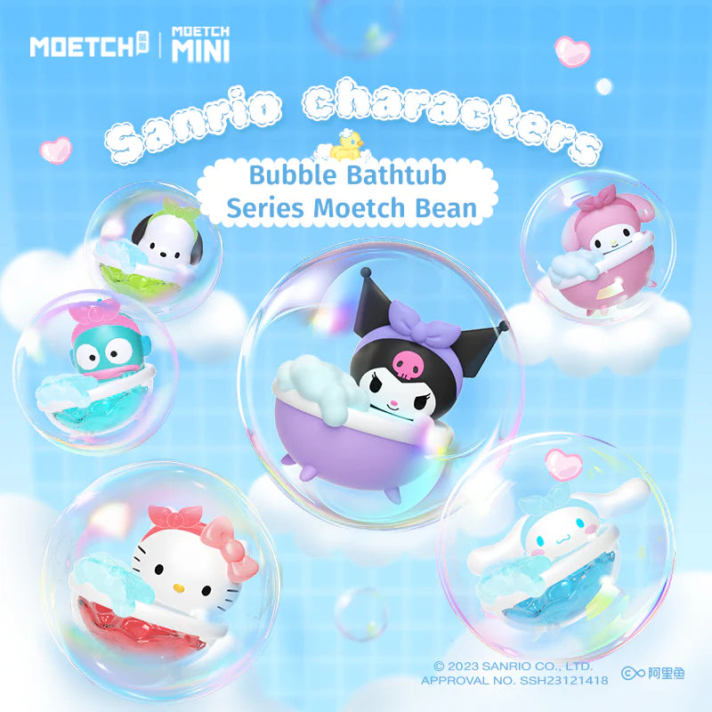[NEW] Sanrio Characters Bubble Bath Mini Figures (Pack/18)