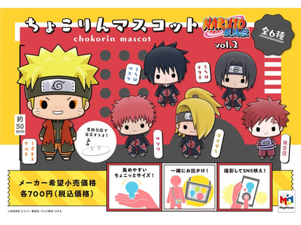 Chokorin Mascot - Naruto Shippuden vol.2 (Box of 6) $8.40/ea