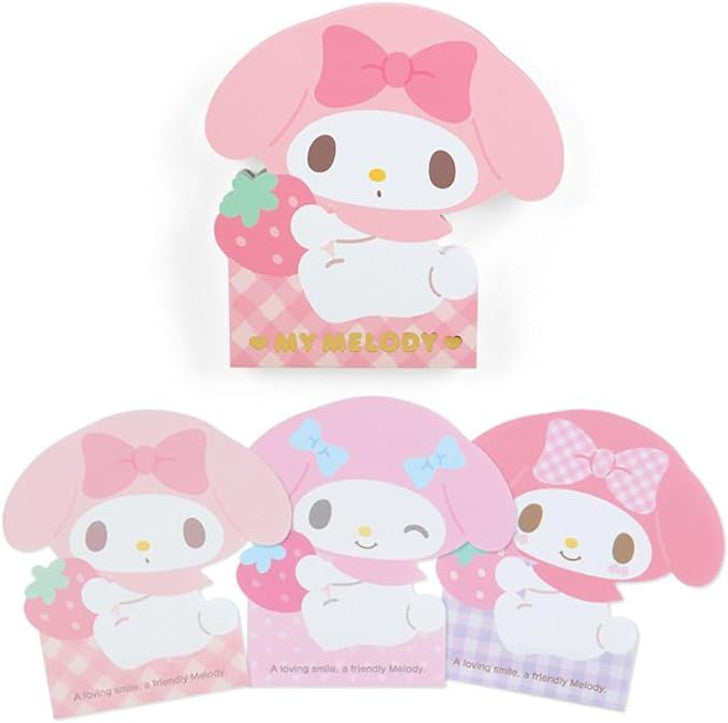 Sanrio Die-Cut Memo Pad (Pack of 3) ** Limited Qtys ** $2.88/ea