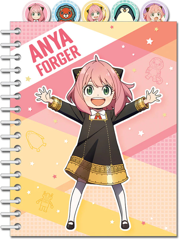 [Restock] Tabbed Journal Notebook - Anya Forger