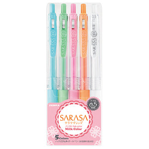 ZEBRA SARASA Clip Set - 0.5 ** RESTOCK **