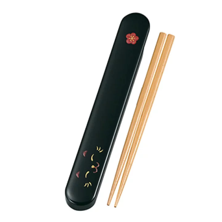 Chopsticks 18cm with Case (Pack of 3) ** Select Designs **