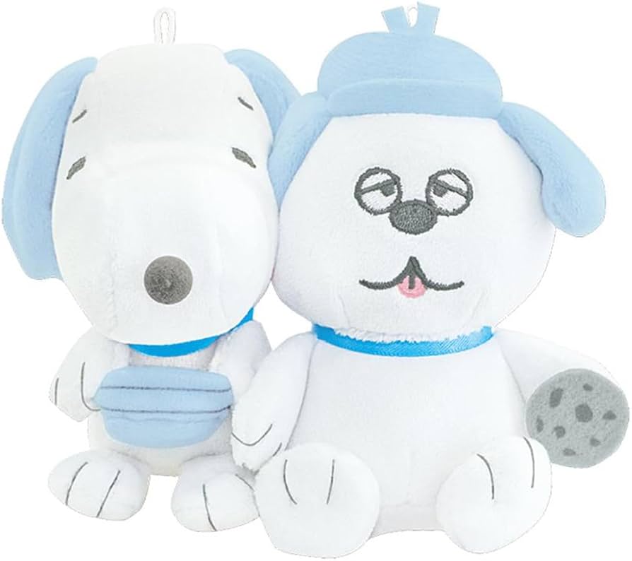[Restock] Nikonui Couple Plush Keychain - Snoopy (Pack of 3) $13.95/ea