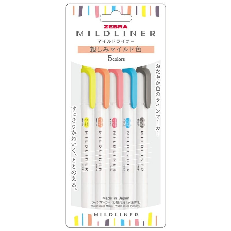 ZEBRA Mild Liner (Pack of 10) ** RESTOCK **