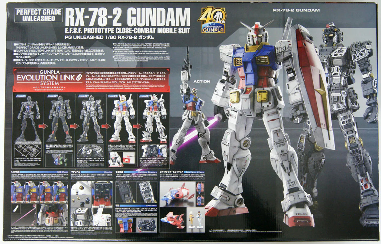 [PG] RX-78-2 Gundam - Unleashed ** Restock **