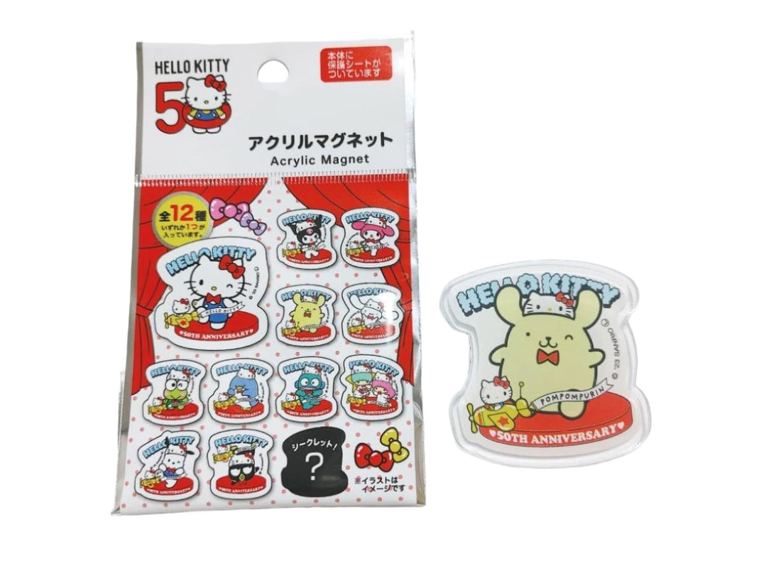 [Acrylic Magnet] Hello Kitty 50th Anniversary (Pack of 12) $1.25/ea