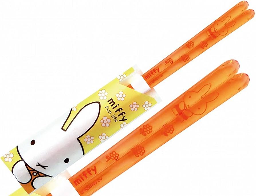 miffy Clear Chopsticks 22.5cm (Pack of 5) $6.05/ea