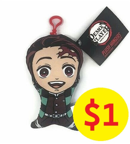 [SALE] Demon Slayer Plush Bag Clip