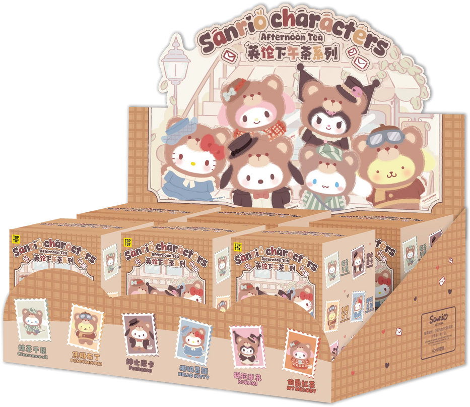 [Top Toy] Sanrio Characters Afternoon Tea (Box/6)