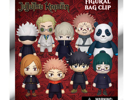 3D Form Bag Clip - Jujutsu Kaisen (Pack of 24)