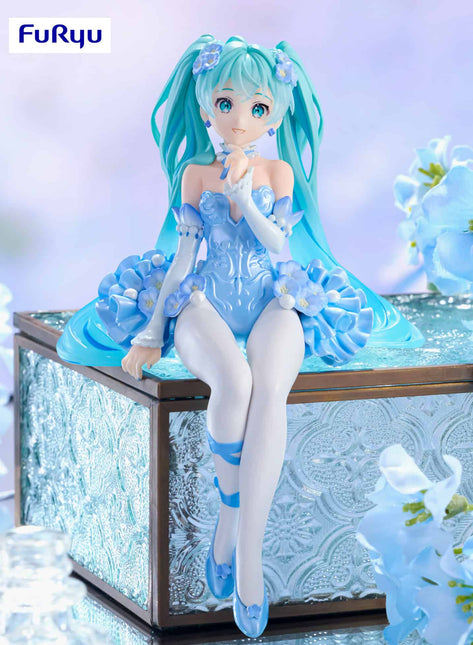 [Restock] Noodle Stopper - Hatsune Miku Flower Fairy Nemophila Pail Blue Color ver. ** Limited Qtys **