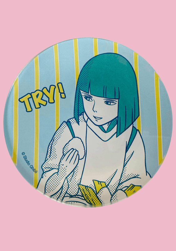 Ghibli Yummy Mini Glass Plate