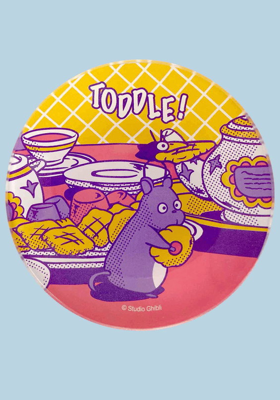 Ghibli Yummy Mini Glass Plate