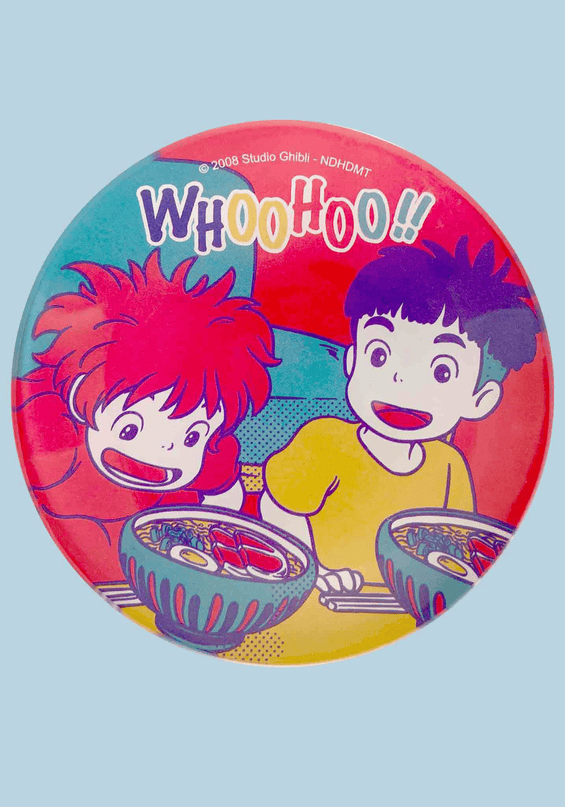 Ghibli Yummy Mini Glass Plate