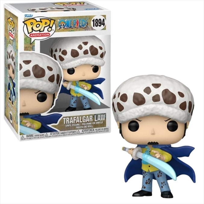 [Restock] Funko POP - #1894 Trafalgar Law with Blue Anesthesia