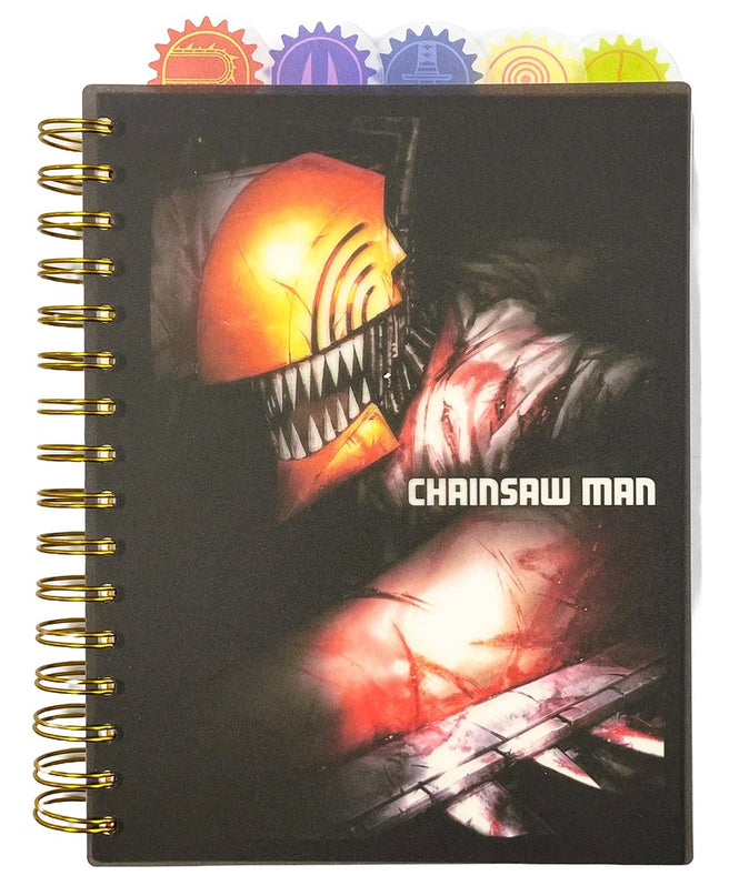 [Restock] Tabbed Journal Notebook - Chainsaw Man