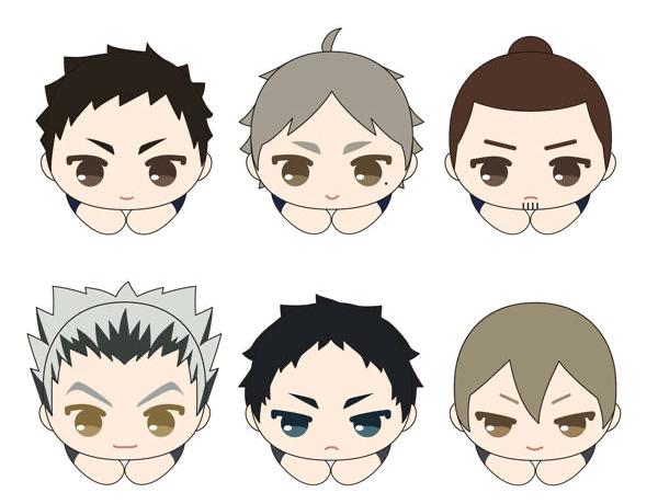 Hugchara Collection 3 - Haikyu!! (Box of 6) $6.78/ea