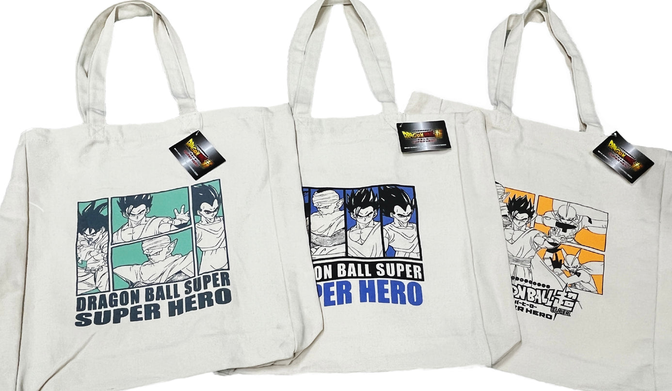 Dragon Ball Super Hero Tote Bag (Pack of 3) $7.95/ea