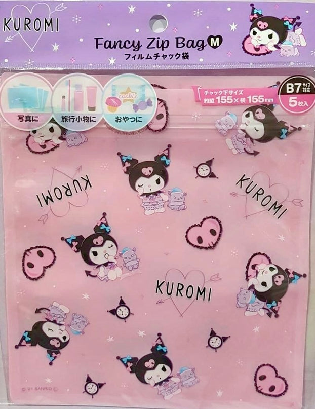 Sanrio Zip Bag Set S/M
