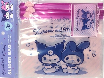 Sanrio Zip Bag Set S/M