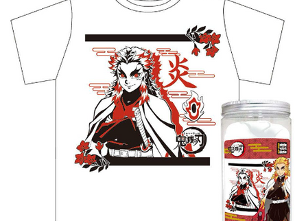 Demon Slayer Bottle T-shirt - 4 Design (White)