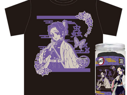 Demon Slayer Bottle T-shirt - 4 Design (Black)