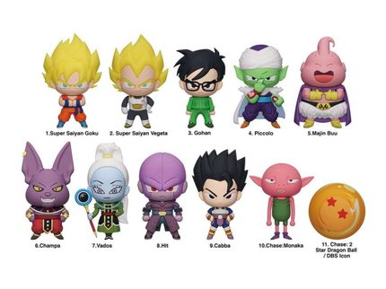 Figural Bag Clip - Dragon Ball Super Series 3 (Pack of 24)