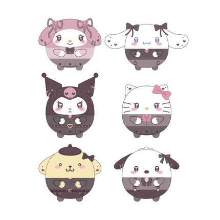 Fuwakororin - Sanrio Characters 4 (Box of 6)
