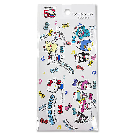 [Stickers] Hello Kitty 50th Anniversary 2 kinds (Pack of 8) $1.25/ea