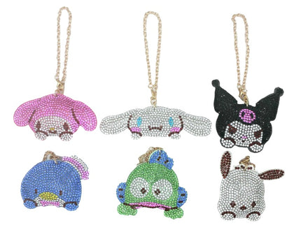 Jewelry Mascot Keychain - Sanrio Characters 6 kinds/3ea (Pack of 18)