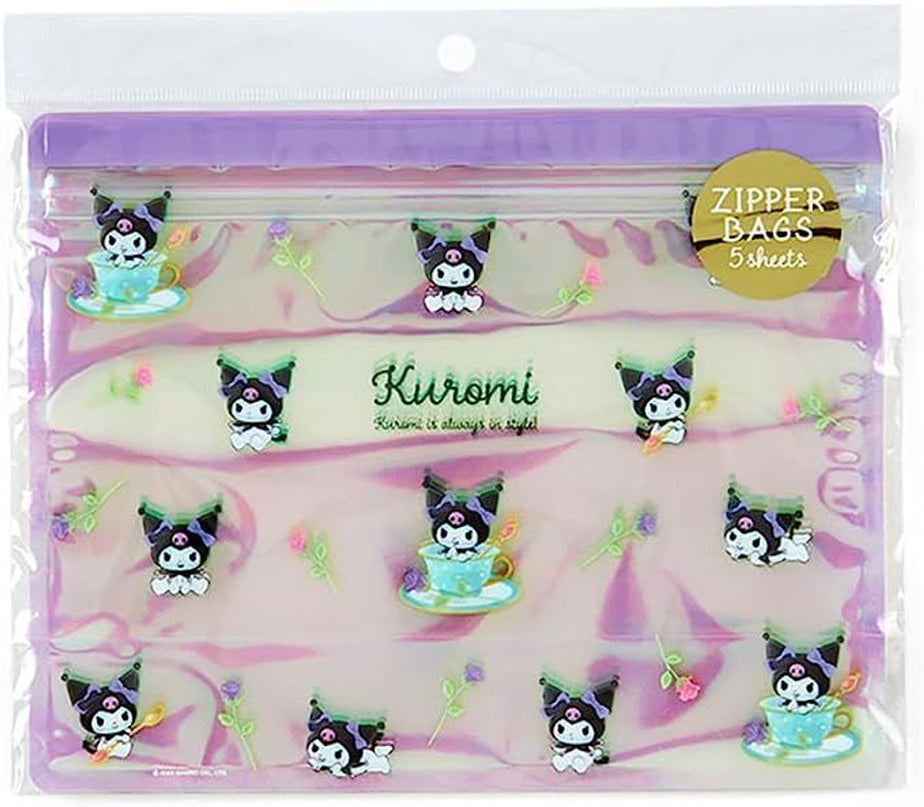 Sanrio Holo Zipper Bag M size 5pcs (Pack of 4) $3.28/ea
