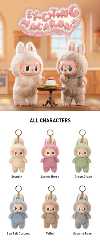 [Pop Mart] Labubu The Monsters - Exciting Macaron (Box/6) ** Price Markdown **