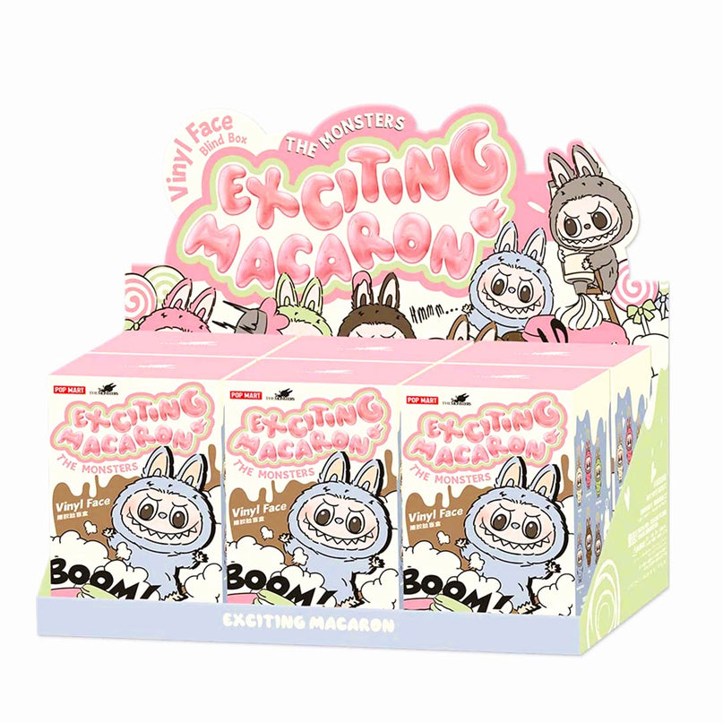 [Pop Mart] Labubu The Monsters - Exciting Macaron (Box/6) ** Price Markdown **