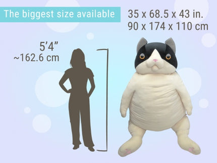 Mochi Neko Hachiware Cat XXXL [Biggest Size]