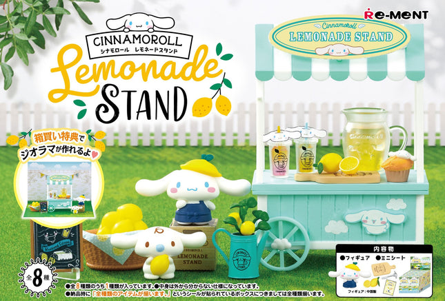 Re-Ment - Sanrio Charaters Cinnamoroll Lemonade Stand (Box of 8)
