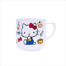 Sanrio - Hello Kitty - Cup w/handle Blue (Set of 10)