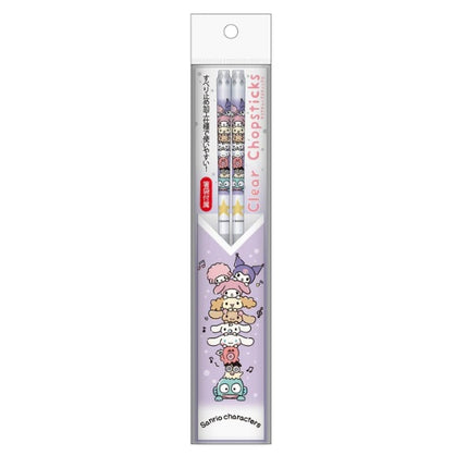 Sanrio Characters Clear Chopsticks B (Set of 10)