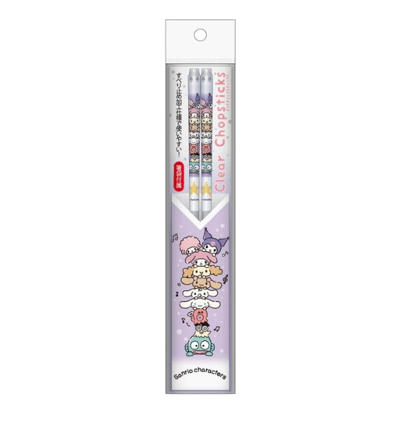 Sanrio Characters Clear Chopsticks B (Set of 10)