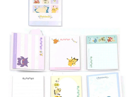 Pokemon Pata Pata Memo Pad - 2 kinds (Pack of 10) $3.99/ea
