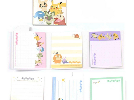 Pokemon Pata Pata Memo Pad - 2 kinds (Pack of 10) $3.99/ea