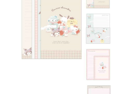 Sanrio Letter Set (Set of 6)