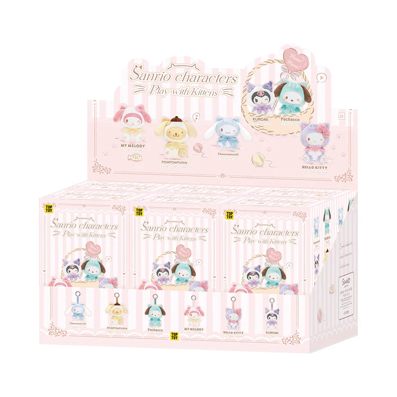 [Top Toy] Sanrio Characters - Play with Kittens (Box/6)