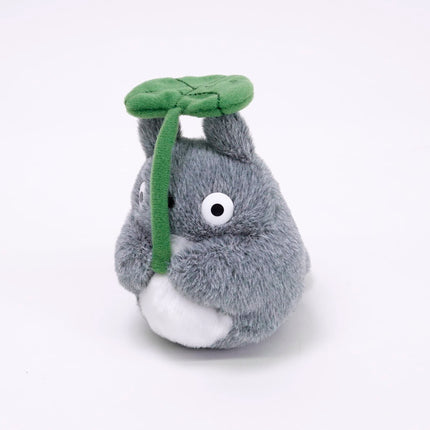 Totoro with Leaf Beanbag Plush - My Neighbor Totoro